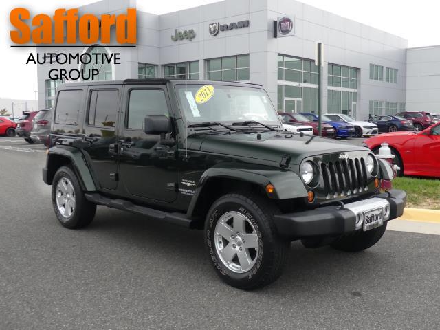 Pre Owned 2011 Jeep Wrangler Unlimited 4wd 4dr Sahara Four Wheel Drive 4wd 4dr Sahara