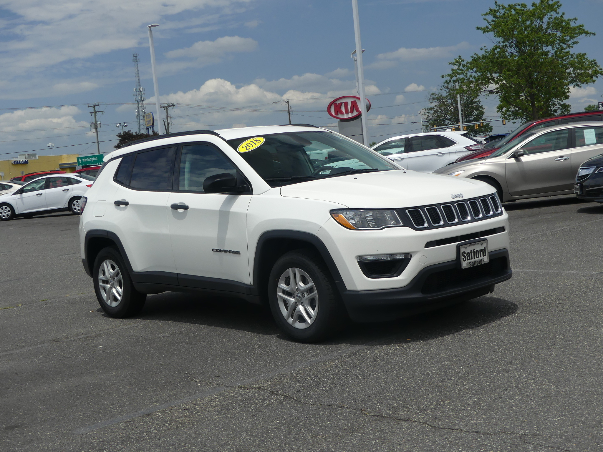 Pre-Owned 2018 Jeep Compass Sport FWD Front Wheel Drive Sport Utility