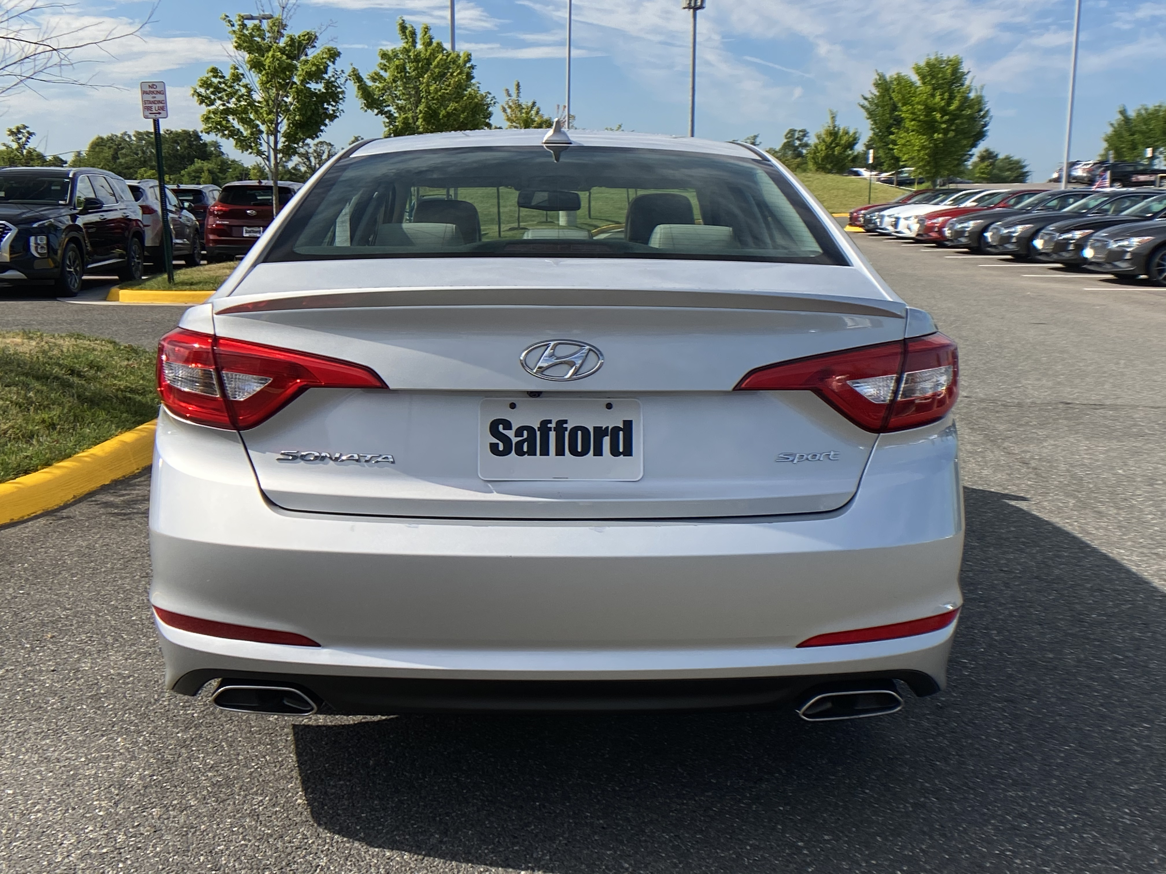 PreOwned 2017 Hyundai Sonata Sport 2.4L Front Wheel Drive 4dr Car