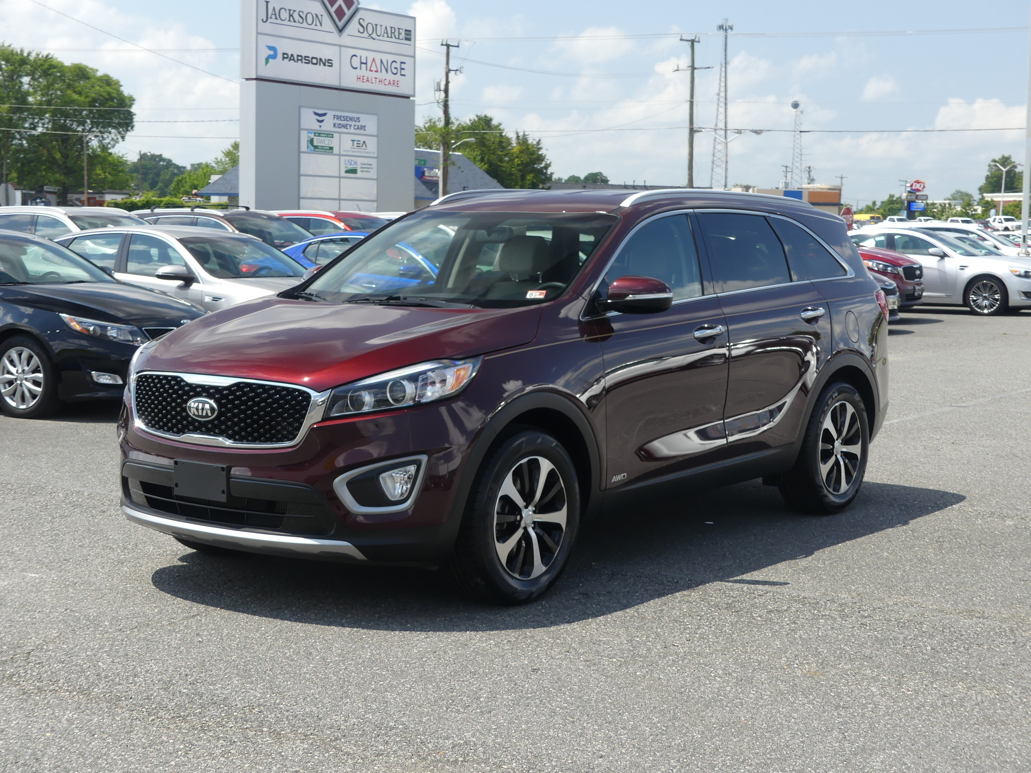 Pre-Owned 2017 Kia Sorento EX AWD All Wheel Drive Sport Utility