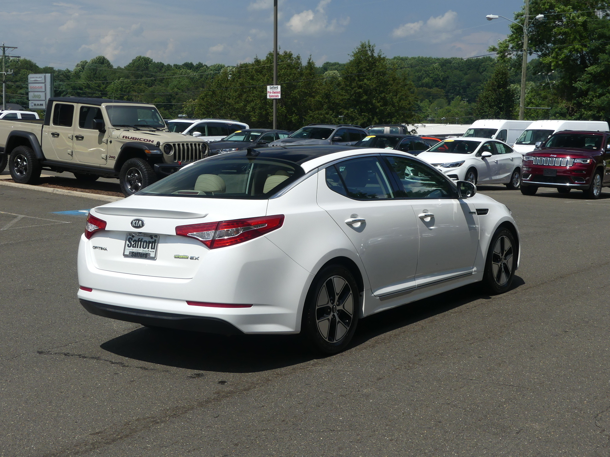 Pre Owned 2013 Kia Optima Hybrid 4dr Sdn 24l Auto Ex Front Wheel Drive